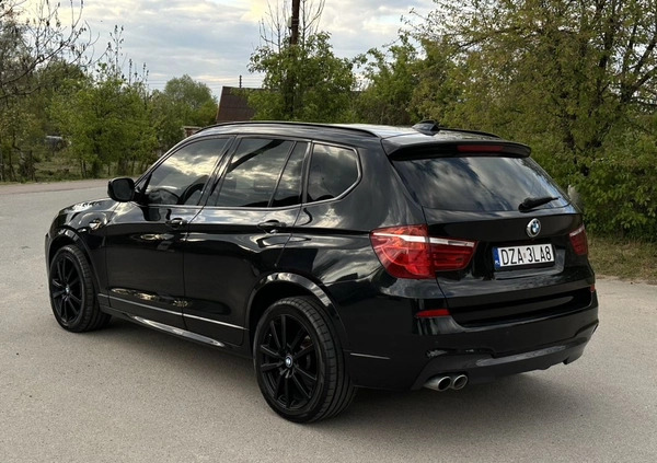 BMW X3 cena 77980 przebieg: 274000, rok produkcji 2012 z Ziębice małe 46